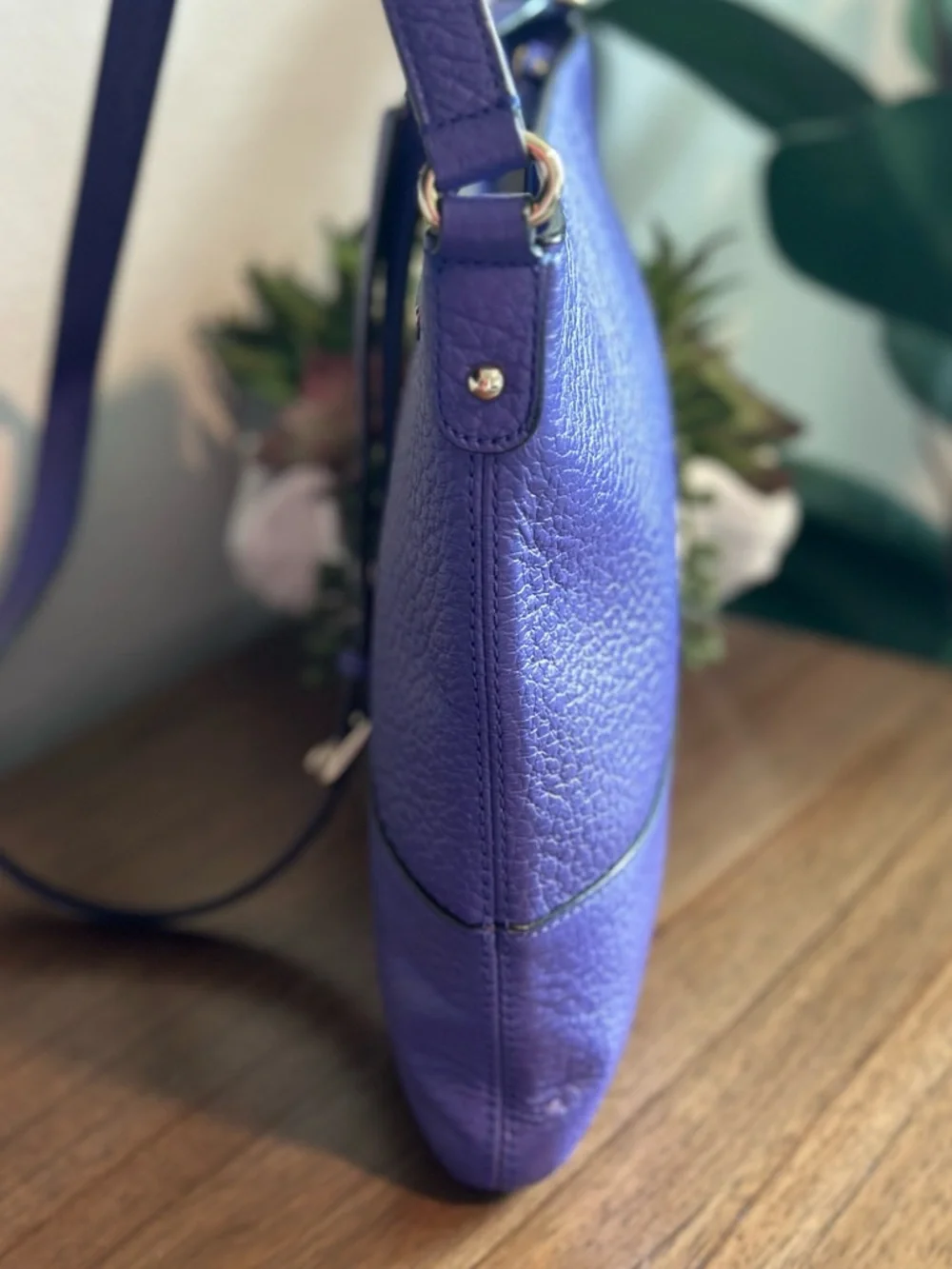 Kate Spade Bay Street Cora Purple Crossbody Bag - Excellent Condition! - Picture 5 of 10